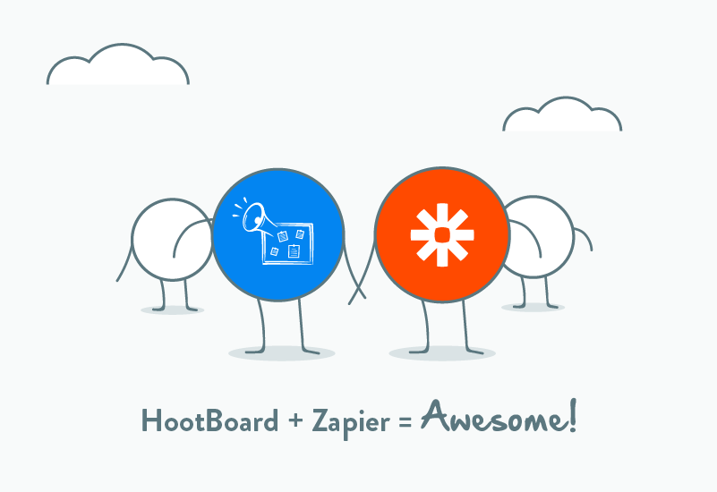 1000+ HootBoard information kiosk integrations, bring it on Zapier