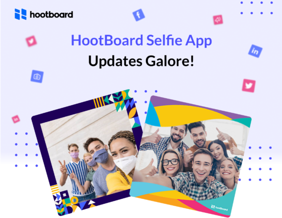 HootBoard Selfie App Updates Galore!