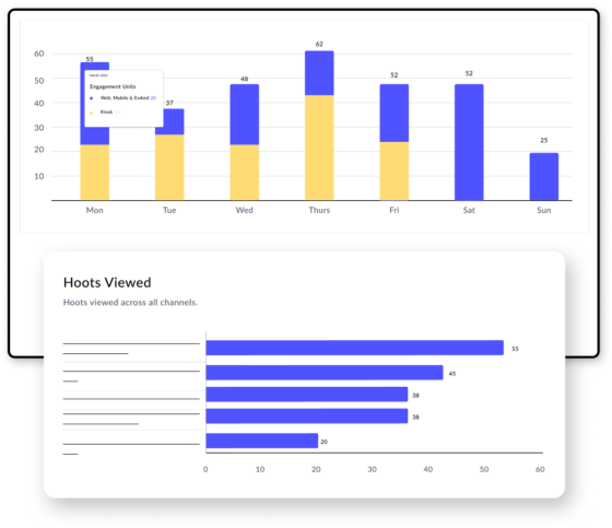 HootBoard Analytics: Brand Custom colors