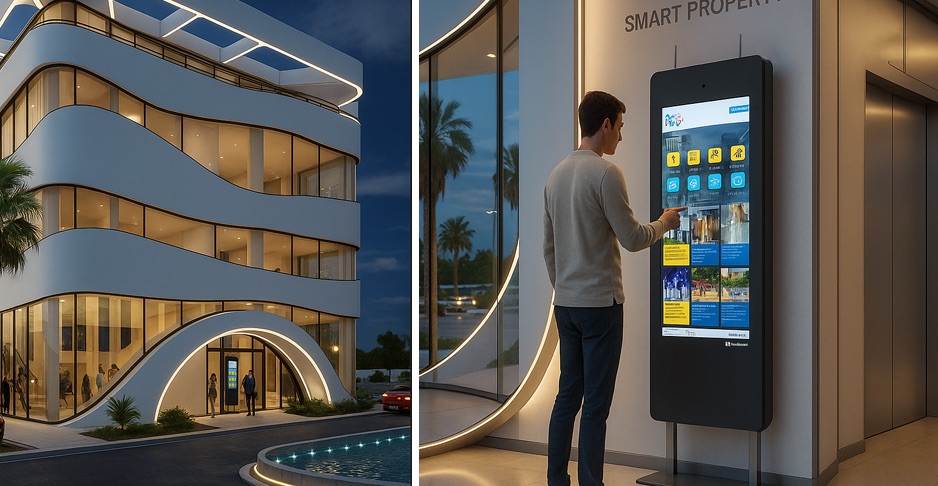 The Future of Smart Real Estate: Why Interactive Kiosks Are the New Standard
