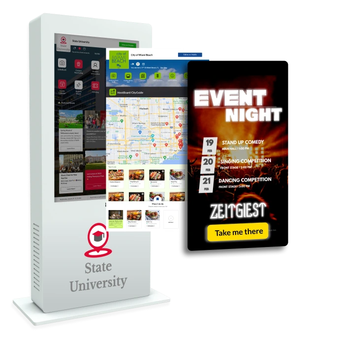 event-based-wayfinding event updates