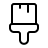 icon-paintbrush-vertical strok-1px-size-48px